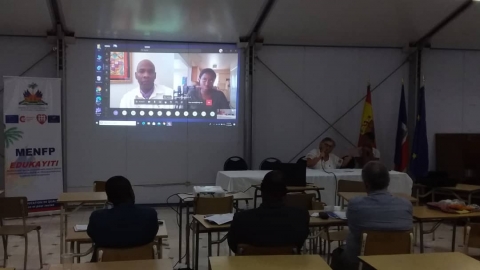 La DUE y la AECID apoyan el Seminario de promoción del aprendizaje de la  lectoescritura en lengua creole organizado por la FLA dentro del proyecto Edukayiti. 